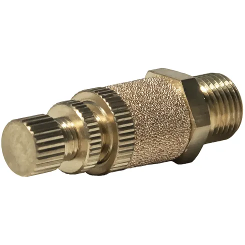 Глушитель латунный с дросселем Naval Pneumatics VFFK-CU-G1/4