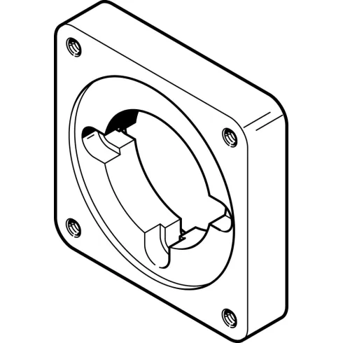 Фланец электродвигателя Festo EAMF-A-64A/B-87A