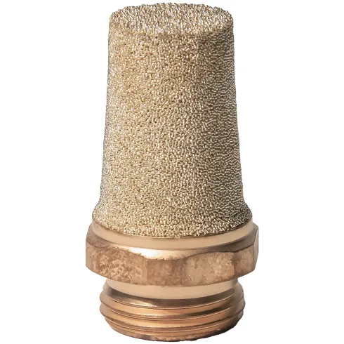 Глушитель латунный резьбовой Naval Pneumatics AMTE-M-LK-1/8