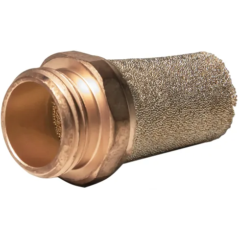 Глушитель латунный резьбовой Naval Pneumatics AMTE-M-LK-1/4