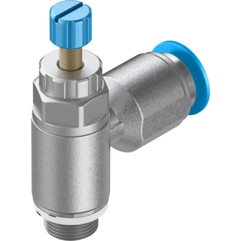 Дроссель с обратным клапаном Festo GRLA-1/8-QS-8-RS-D