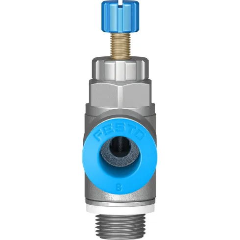 Дроссель с обратным клапаном Festo GRLA-1/8-QS-8-RS-D