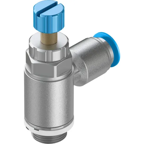 Дроссель с обратным клапаном Festo GRLA-1/4-QS-6-RS-D