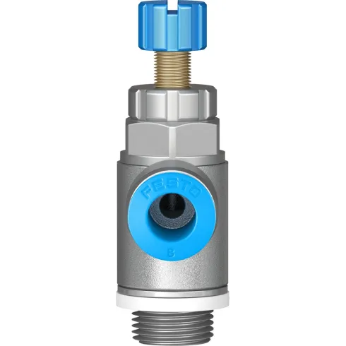 Дроссель с обратным клапаном Festo GRLA-1/4-QS-6-RS-D