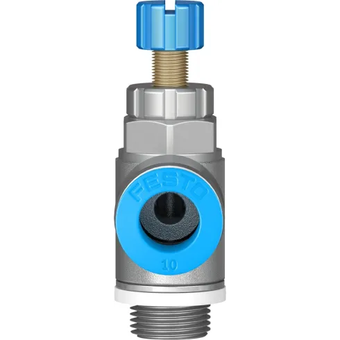 Дроссель с обратным клапаном Festo GRLA-1/4-QS-10-RS-D