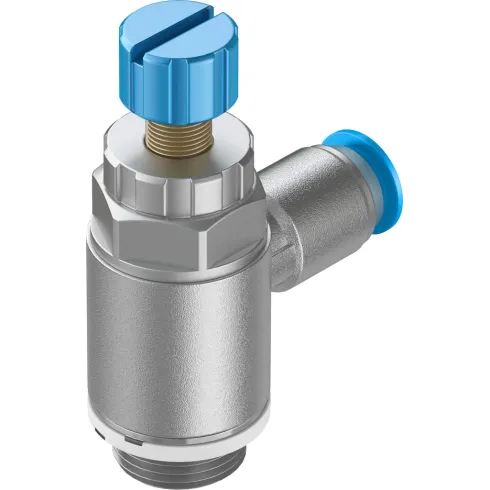 Дроссель с обратным клапаном Festo GRLA-3/8-QS-8-RS-D