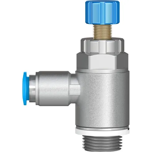 Дроссель с обратным клапаном Festo GRLA-3/8-QS-8-RS-D