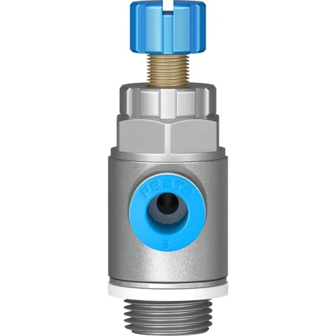 Дроссель с обратным клапаном Festo GRLA-3/8-QS-8-RS-D