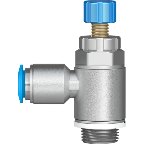 Дроссель с обратным клапаном Festo GRLA-3/8-QS-10-RS-D