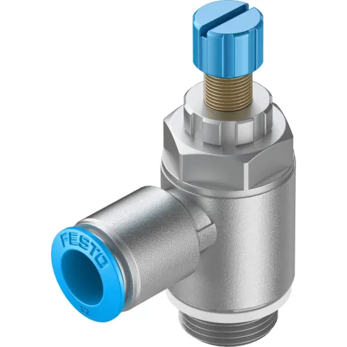 Дроссель с обратным клапаном Camozzi MCU 704-1/8