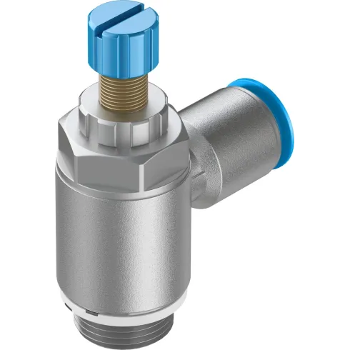 Дроссель с обратным клапаном Camozzi MCU 704-1/8