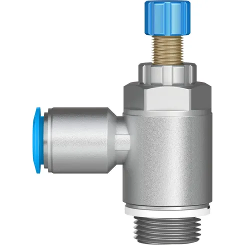 Дроссель с обратным клапаном Camozzi MCU 704-1/8