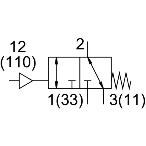 Пневмораспределитель Festo VL/O-3-1/2-EX