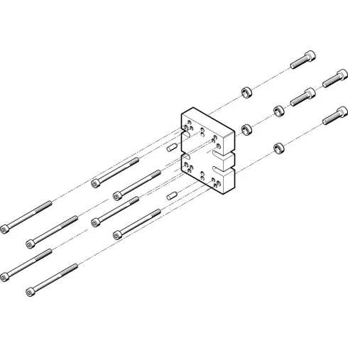 Адаптерная плита для параллельного захвата Festo HAPG-78