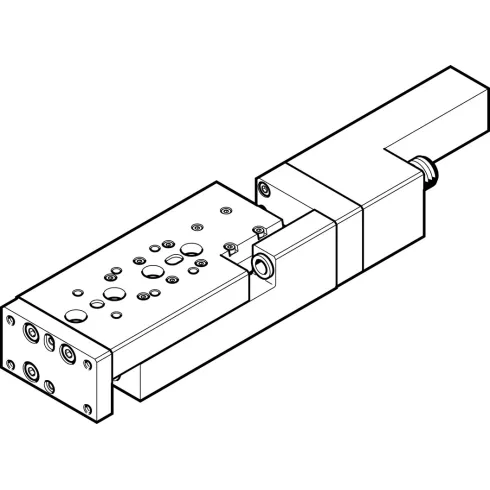 Мини-суппорт Festo SLTE-10-50-LS-G04