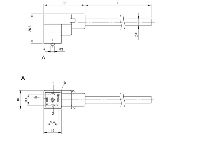 Разъем с кабелем Balluff BCC VC44-0000-10-053-VX8350-100