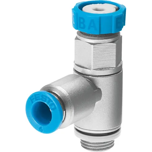 Дроссель с обратным клапаном Festo GRLSA-1/8-QS-6