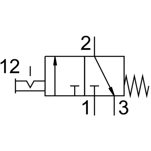 Отсечной клапан Festo MS12-EM-G