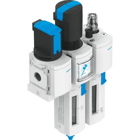 Блок подготовки воздуха, комбинация Festo MSB4-1/4:C3J1M1-WP
