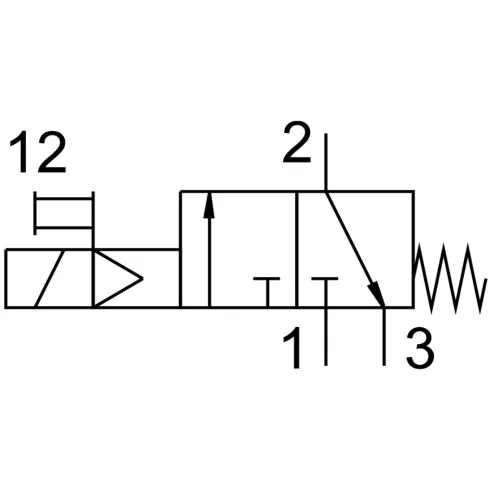 Отсечной распределитель Festo MS4N-EE-1/4-10V24-S-Z