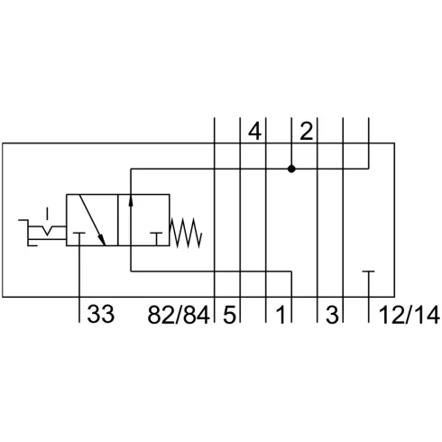 Вертикальная изолирующая плита Festo VABF-S3-2-L1D1-C