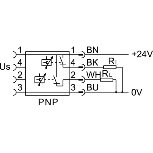 Преобразователь сигнала Festo SVE4-US-R-HM8-2P-M8