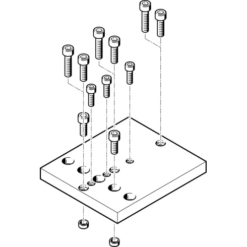 Набор переходников Festo HMSV-51
