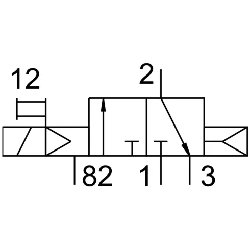 Базовый распределитель Festo CPE18-P1-3GL-1/4