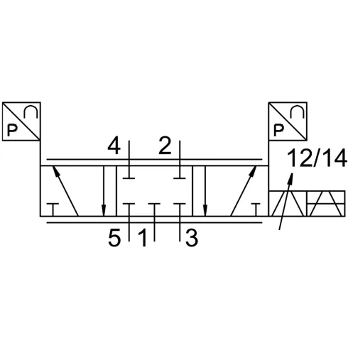 Пропорциональный распределитель Festo VPWP-6