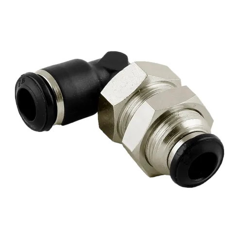 Муфта цанговая угловая для панельного монтажа Aignep 55060-00-05