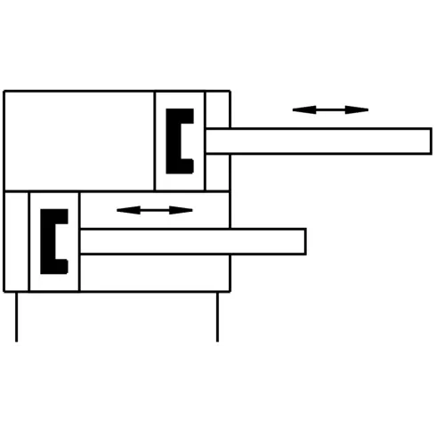Сепаратор заготовок с двумя штоками Festo HPV-10-10-A