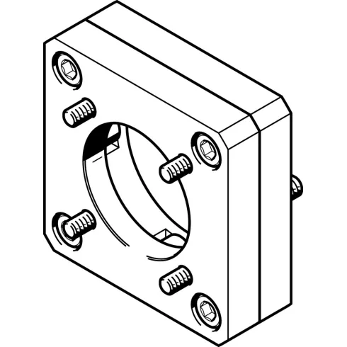 Фланец электродвигателя Festo EAMF-A-64A/B-60G/H