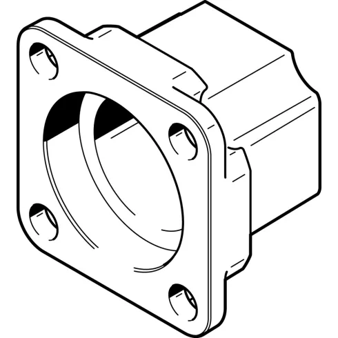 Корпус муфты Festo EAMK-A-D32-28B