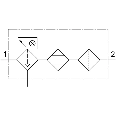 Адсорбционный осушитель Festo PDAD-51-G3/8
