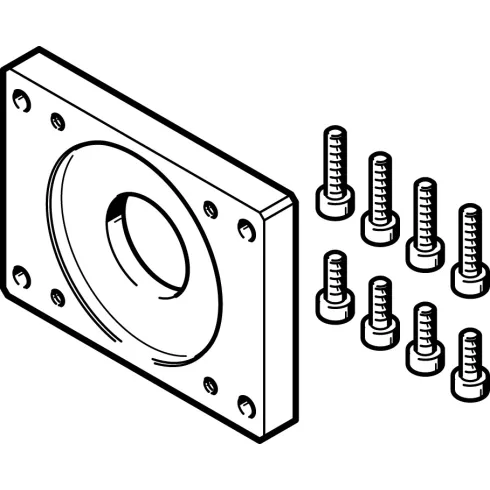 Фланец электродвигателя Festo EAMF-A-38B-40A
