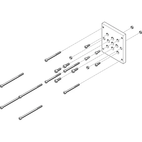 Набор переходников Festo HAPB-40