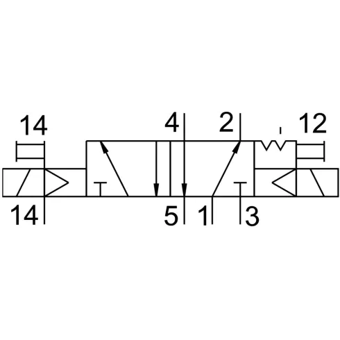 Распределитель с электроуправлением Festo VUVB-ST12-B52-ZH-QX-D-1T1 558370 купить в интернет-магазине по цене 15 143 ₽ | Промышленная Автоматизация