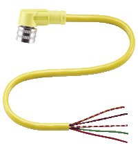 Соединительный кабель Pepperl Fuchs V125-W-YE2M-PVC