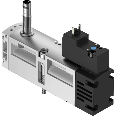 Распределитель с электромагнитным управлением Festo VSVA-B-M52-MZ-A1-1C1-APP