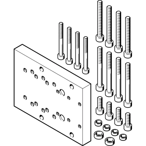 Набор переходников Festo DHAA-D-L-40-G7-25