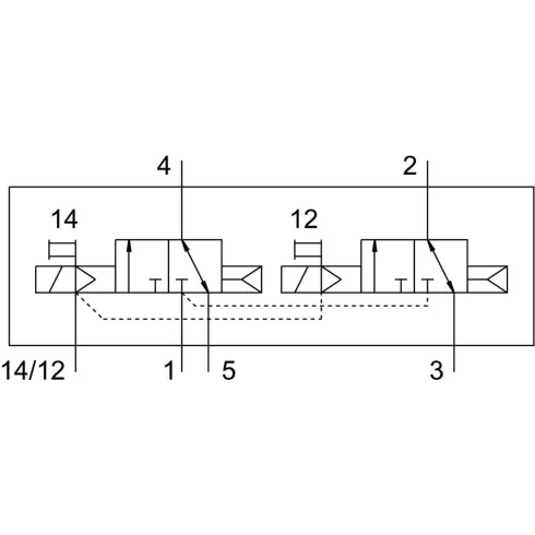 Распределитель с электромагнитным управлением Festo VUVG-L10-T32C-AZT-M7-1P3