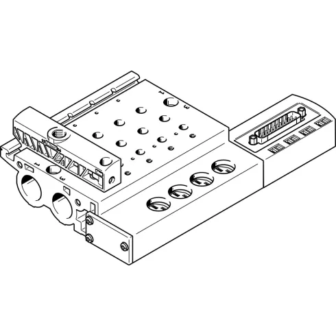 Коллектор Festo VABM-B6-E-N12-4-M1