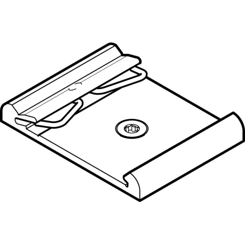 Крепление на Н-рейку Festo CAFM-F1-H 570043 купить в интернет-магазине по цене 1 145 ₽ | Промышленная Автоматизация