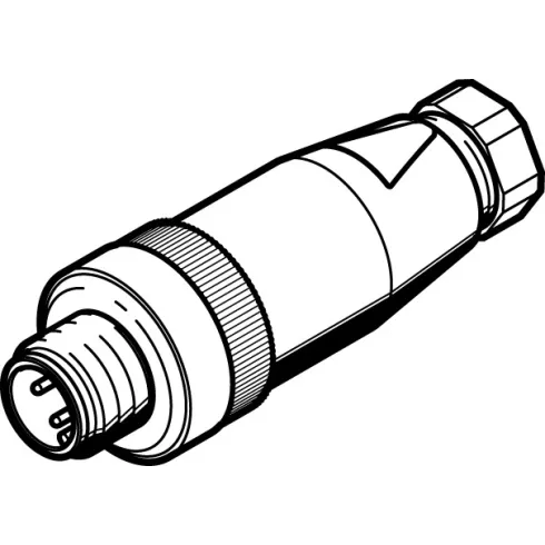 Штекер Festo NECU-S-M12G4-P1-Q6-IS 570955 купить в интернет-магазине по цене 877 ₽ | Промышленная Автоматизация