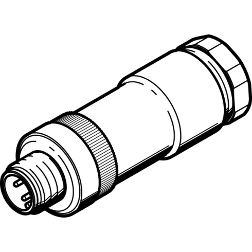Штекер Festo NECU-S-M12G4-D-IS 570956 купить в интернет-магазине по цене 1 399 ₽ | Промышленная Автоматизация