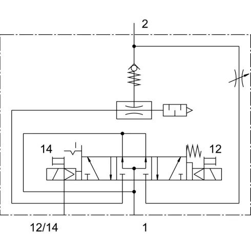 Вакуумный блок Festo VABF-S4-1-V2B1-C-VH-20