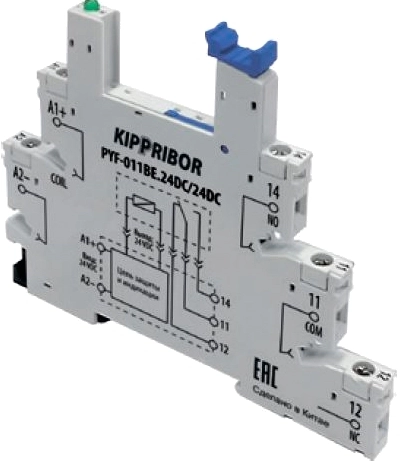 Монтажная колодка KIPPRIBOR PYF-011BE-24DC-24DC