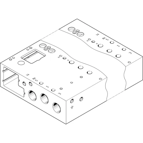 Коллектор Festo VABM-L1-14G-G14-5-GR