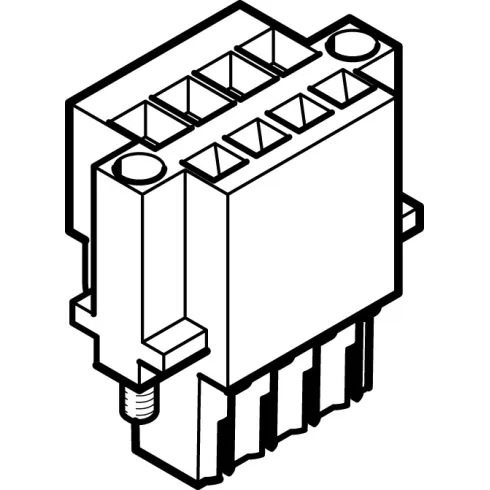 Штекер Festo NECC-L2G4-C1-M 575303 купить в интернет-магазине  | Промышленная Автоматизация