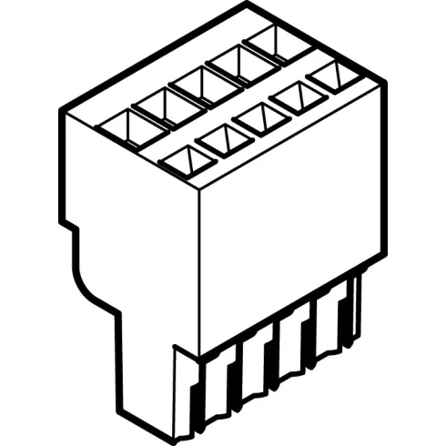 Штекер Festo NECC-L2G5-C1 575304 купить в интернет-магазине  | Промышленная Автоматизация